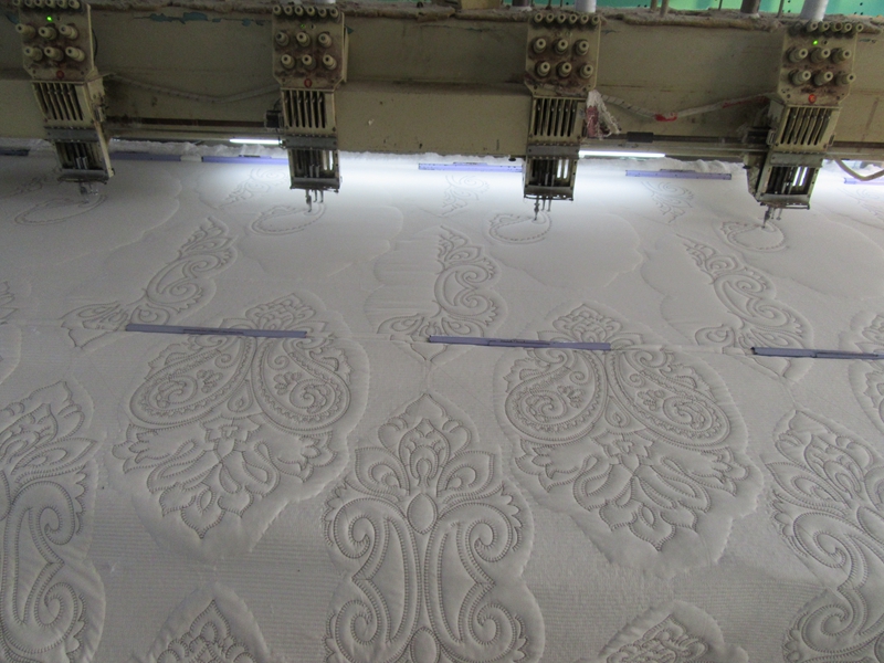 embroidered quilt bedspread