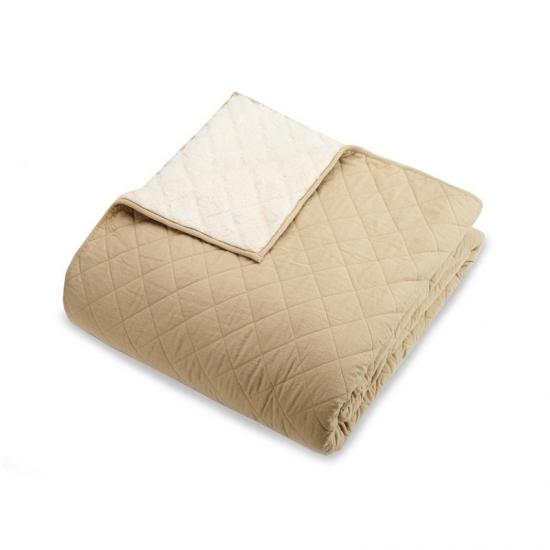 solid quilt cover quilted bedspread