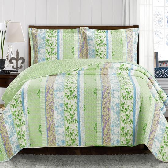 washed linen pinsonic bedspread